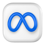 Download premium png of Meta icon for social media in 3D design png_ 25 MAY 2022 - BANGKOK, THAILAND by Sakarin Sukmanatham about 3d social media icons, social media, social icon, company 3d, and co (1)